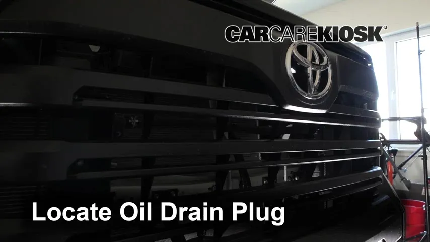 2022 Toyota Tundra SR 3.4L V6 Turbo Huile Changer l'huile et le filtre à huile